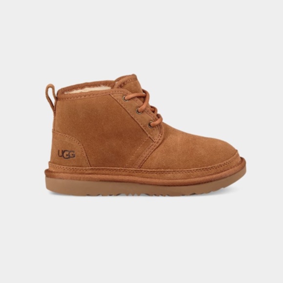 UGG Other - UGG Kids Neumel II Lace Up Chestnut Brown Suede Winter Boots